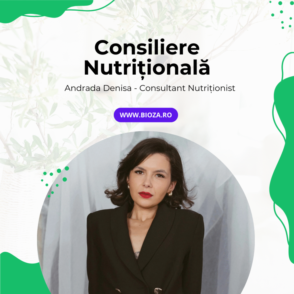 Andrada Denisa Consultanta Nutritionala pe Bioza.ro