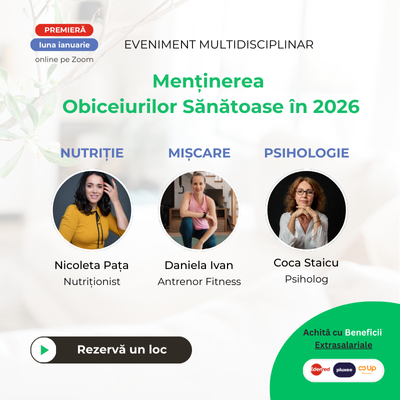 Eveniment multidisciplinar Menținerea Obiceiurilor Sănătoase în 2026